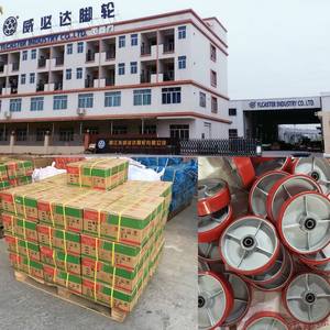 10 Inch Casters Inflated Soft <span class=keywords><strong>Large</strong></span> Size Silence <span class=keywords><strong>Rubber</strong></span> Castor Air Wheel - Product Image 6