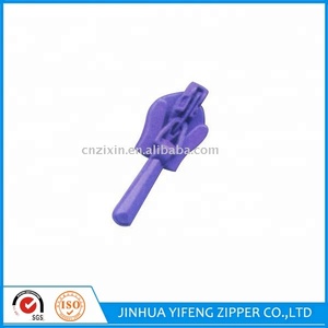 Chất lượng cao dây kéo nhựa PVC thanh trượt số 3/số 5 không khóa được chứng nhận - Product Image 3