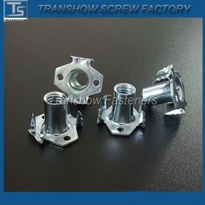 Đồ nội thất Bốn móng vuốt t <span class=keywords><strong>Nut</strong></span> với agnail, pronged t <span class=keywords><strong>Nut</strong></span>, kích thước <span class=keywords><strong>5</strong></span>/<span class=keywords><strong>16</strong></span>-18 - Product Image 5
