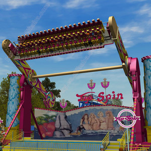 Attrazione Personalizzata Magic Moon Ride per Parchi Divertimento, Emozionante Giostra Rotante Top Spin - Product Image 3