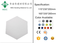 Carrelage hexagonal vert pour mur ou sol 200*230*115mm de Foshan