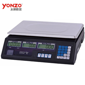 <span class=keywords><strong>35kg</strong></span> 가격 계산 디지털 저울, 슈퍼마켓에서 과일 및 채소 무게 측정용 - Product Image 4