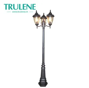 Lampu Jalan Antik, Lampu Pos 3 Kepala, Lampu Jalan, Lampu Taman Luar Ruangan 70W