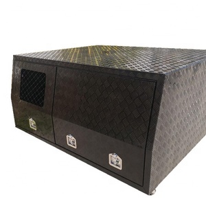 <span class=keywords><strong>Caja</strong></span> <span class=keywords><strong>de</strong></span> <span class=keywords><strong>Herramientas</strong></span> Metálica Impermeable Personalizada <span class=keywords><strong>de</strong></span> Aluminio para Camioneta con <span class=keywords><strong>Caja</strong></span> Completa para Perros para Camioneta y Camión - Product Image 5