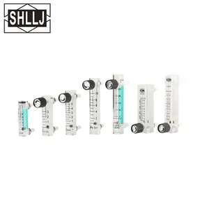 oxygen rotameter flow meter acrylic air panel flowmeter