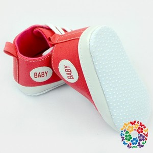 Nuove Scarpine da Culla per Neonata, Suola Morbida, Slip-on, <span class=keywords><strong>Scarpe</strong></span> in Tela Rosse Stile Spagnolo, Sneaker Cool per Bambini - Product Image 2