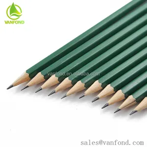 中国サプライヤー文房具木材7 "hb鉛筆消しゴム