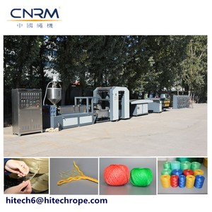 En <span class=keywords><strong>plastique</strong></span> emballage scission <span class=keywords><strong>film</strong></span> <span class=keywords><strong>presse</strong></span> <span class=keywords><strong>à</strong></span> balles ficelle corde fil pp rafia chaîne machine - Product Image 1