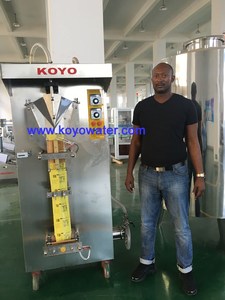 Cuộn nước nước khoáng gói/nước tinh khiết gói làm đầy máy đóng gói - Product Image 2