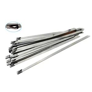 High strength fire resistance stainless steel cable ties