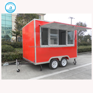 Compagnie aérienne Hamburger Hot-Dog Mobile Barbecue Vendeur de Rue Chariots de Nourriture À Vendre - Product Image 4