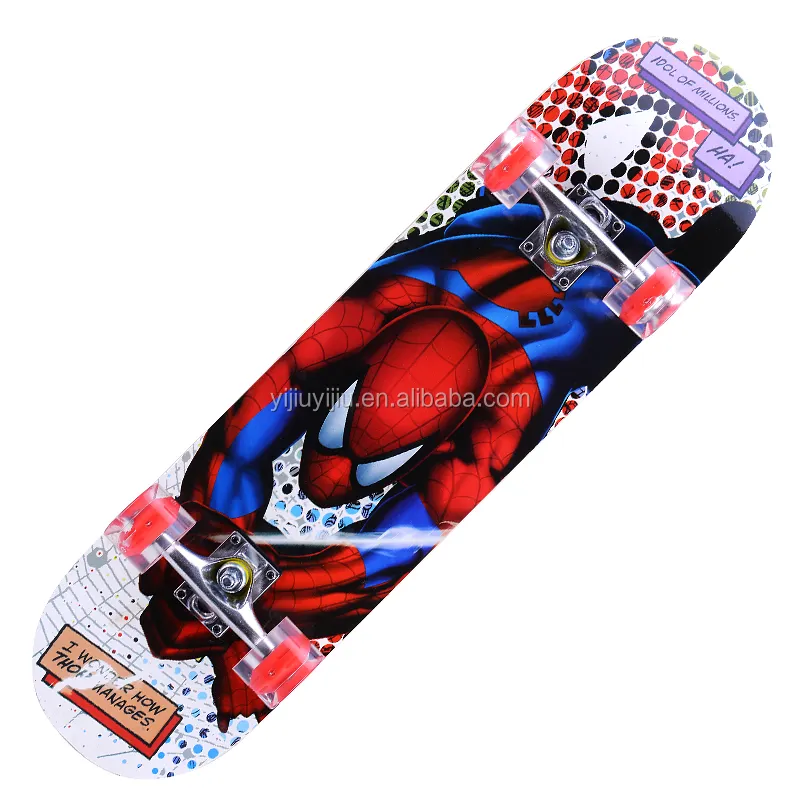 Yijiu skate de vidro acrílico, novo design decorativo montado na parede personalizado pintado transparente para arte na parede