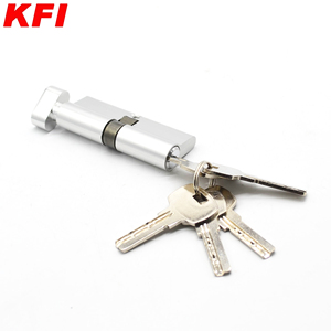 Kunci Silinder Satu Sisi 90Mm Kualitas Tinggi, Penjaga Keamanan Kunci Pintu Silinder - Product Image 5
