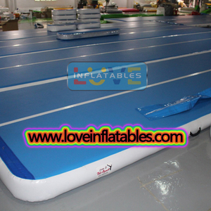 Colchoneta inflable para gimnasia, pista de caída de aire para gimnasio, <span class=keywords><strong>3M</strong></span>, 5M, 6M, 8M, 10M, 12M - Product Image 2