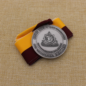 Hot Sale Metall Antik Silber <span class=keywords><strong>Saint</strong></span> <span class=keywords><strong>Christopher</strong></span> Medaille mit Band - Product Image 3