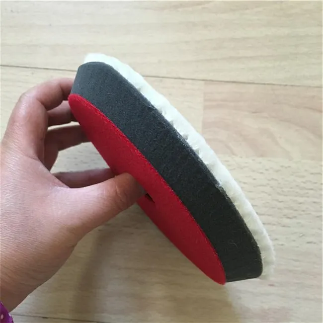 High Density Pure Wool Polishing Pad For Car Beauty