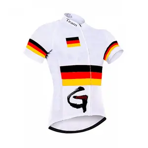 德国专业定制自行车泽西职业团队骑自行车穿男子骑行服球队运动自行车衬衫