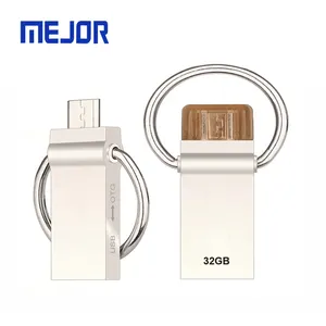 Dual Metall USB-Flash-Disk 2 in1 Android-Handy Micro Phone 16G Memory Stick 32g Mini OTG-Stick