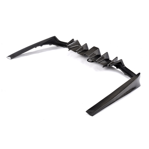 Lame de diffuseur arrière pour voiture en Fiber de carbone, accessoire de véhicule, <span class=keywords><strong>Mercedes</strong></span> Benz E43 <span class=keywords><strong>E63</strong></span> <span class=keywords><strong>AMG</strong></span> E350 E400 Sport 17 — 18, W213 - Product Image 3