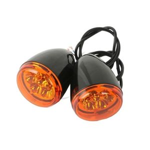 Feux de clignotants avant à LED ambre à <span class=keywords><strong>2</strong></span> fils TCMT XF140675 pour Harley XL 883 1200 <span class=keywords><strong>Sportster</strong></span> 92-UP - Product Image 5