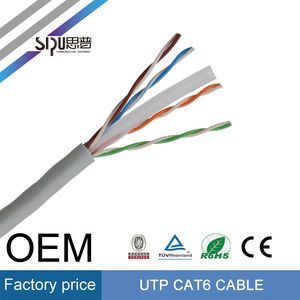 SIPU mejor <span class=keywords><strong>precio</strong></span> de alta velocidad 0.5CCA marca cat6 ethernet utp cat 6 cable de red - Product Image 6