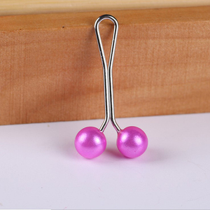 Dernière conception prix d'usine de gros perle U broche Clip <span class=keywords><strong>pour</strong></span> musulman <span class=keywords><strong>Hijab</strong></span> écharpe - Product Image 4