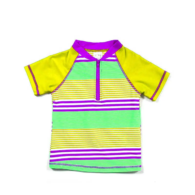 200 шт., низкий минимальный заказ, Солнцезащитная Одежда для пляжа, спортивная одежда UPF 50, Солнцезащитная рубашка для малышей, Детский УФ-купальник, УФ-рубашки для детей от 6 месяцев до 4 лет
