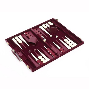 Étui rétro de jeu en cuir PU, classique, Portable, voyage, échecs, pliable - Product Image 2