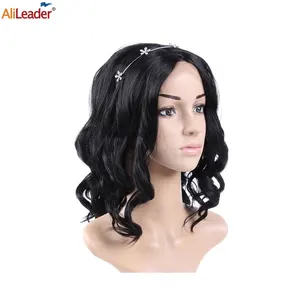 AliLeader Wholesale Body Wave Lace Front Wigs With Synthetic Hair