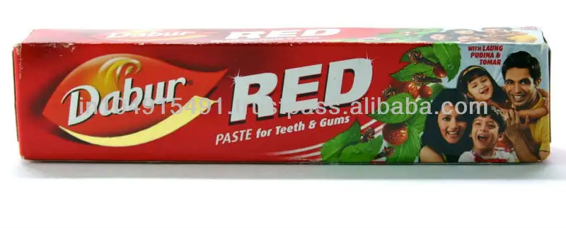 Dabur ยาสีฟันสีแดง:: 100จีเอ็ม:: อายุรเวท