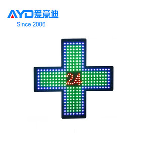 Panneau LED de haute qualité, signalisation LED en forme de croix, affichage LED en forme de croix pour intérieur - Product Image 3