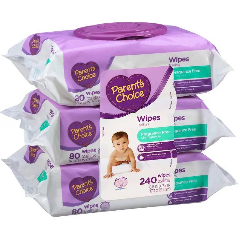 Fábrica de toallitas para bebés con logotipo de marca personalizado