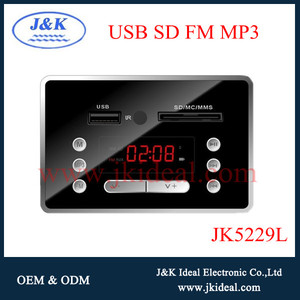 jk5229l las ventas caliente usb <span class=keywords><strong>fm</strong></span> reproductor mp3 junta con el panel más grande - Product Image 1