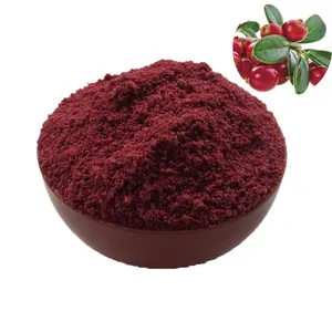 Jual Organic Blushwood Berry Ekstrak Buah Kering Ekstrak Cranberry Alami Cranberry Bubuk.