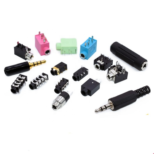 3.5mm audio headphone jack with 4 plugs PJ-313 3F07/PJ392/313/320/325/342