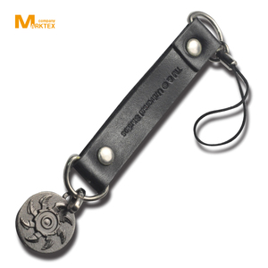 พวงกุญแจหนังที่กำหนดเองคุณภาพสูง - Product Image 3