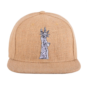 Topi Snapback Rami Kustom dengan Logo Anda Sendiri - Product Image 1