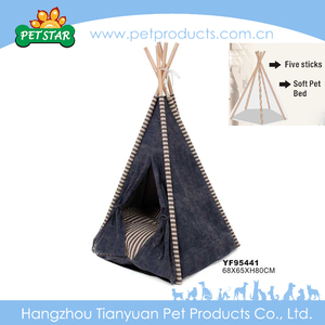 Websites China factory price five sticks so pets, Wholesale dog tipi Store - Product Image 2