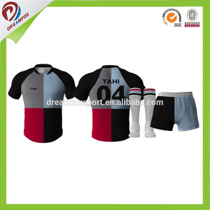 Ventas al por mayor barato sublimación diseño <span class=keywords><strong>rugby</strong></span> uniforme de china - Product Image 3
