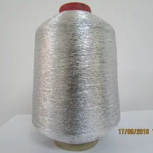 Lurex Metallic Yarn Pure Silver Pure Lurex Thread Yarn Metallic