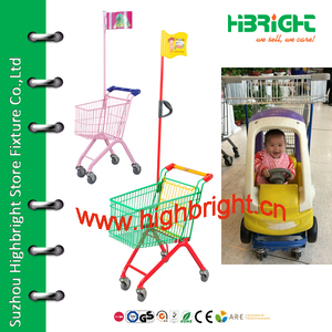 <span class=keywords><strong>Supermercado</strong></span> niño <span class=keywords><strong>carro</strong></span> de compras con el coche de juguete - Product Image 4