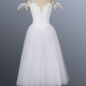 Allneon — costume pour adulte, pull-over professionnel TUTU, blanc, <span class=keywords><strong>robe</strong></span> <span class=keywords><strong>longue</strong></span>, ht0006 - Product Image 2