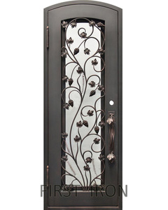 <span class=keywords><strong>Porte</strong></span> murale décorative en fer forgé à sourcils, <span class=keywords><strong>pour</strong></span> l'intérieur, forgée - Product Image 1