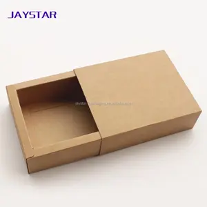 Commercio all'ingrosso di vendita calda personalizzato kraft scatola di carta normale slide aperto soap packaging craft box