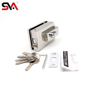 ราคาดีPatch Fitting Chromeห้องน้ำด้านล่างแก้วประตู<span class=keywords><strong>ล็อค</strong></span> - Product Image 2