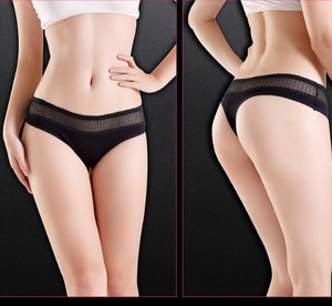 工厂价格在中国制造的年轻女孩100棉质内裤性感的女孩丁字裤 - Product Image 4