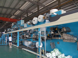 Đầy đủ servo đàn hồi eo bé tã máy Trung Quốc nhà cung cấp huggies bé tã làm giá máy - Product Image 5