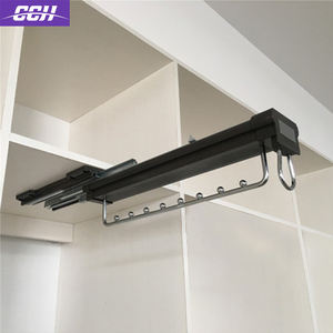 Organisateur de <span class=keywords><strong>porte</strong></span>-vêtements <span class=keywords><strong>coulissant</strong></span> Accessoires de garde-robe avec <span class=keywords><strong>porte</strong></span>-costume et cintre - Product Image 3