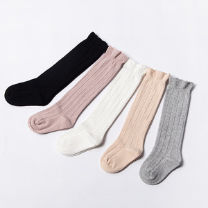 Offre Spéciale doux bébé genou <span class=keywords><strong>chaussettes</strong></span> <span class=keywords><strong>hautes</strong></span> avec printemps automne en gros infantile bébé enfant en bas âge <span class=keywords><strong>chaussettes</strong></span> bébés enfants fille Spandex - Product Image 2