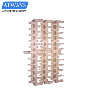 Plástico cubierta de drenaje <span class=keywords><strong>canal</strong></span> piso rejilla desbordamiento <span class=keywords><strong>canal</strong></span> <span class=keywords><strong>piscina</strong></span> rejilla de PVC - Product Image 3